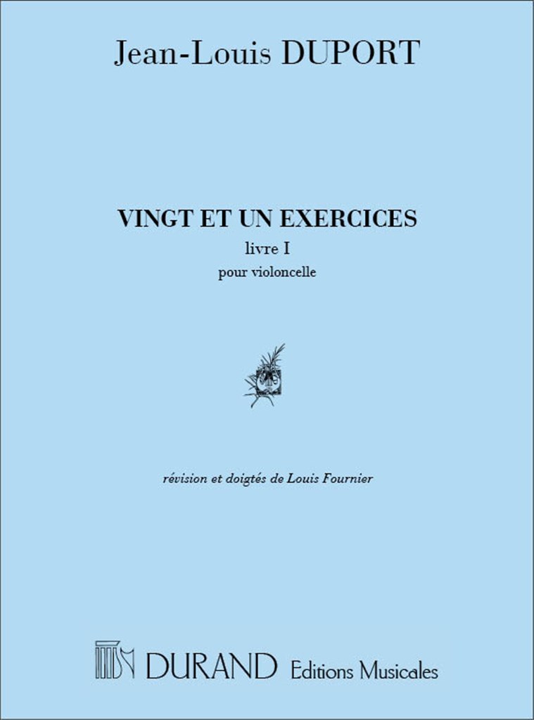 Vingt Et Un (21) Exercices Vol 1 Violoncelle